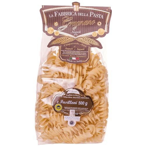 Fusilloni Gragnano Pasta PGI 500gr - Épicerie Amazon Royaume-Uni à 2.70€