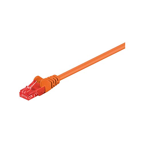 Goobay 95277 CAT 6 Patchkabel, U/UTP, Orange - CCA... - Animalerie Amazon Allemagne à 2.75€