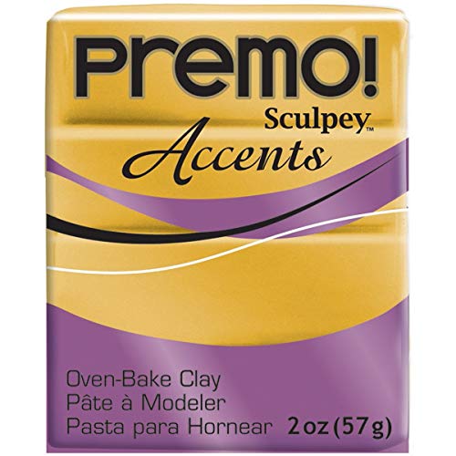 Sculpey Premo Accent, PE02 5055, Doré en promo à 3,19€ (-52%) sur Amazon FR