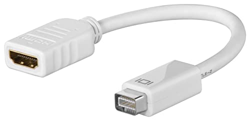 Goobay 51745 Mini DVI/HDMI per Cavo Adattatore, Bianco... - High-Tech & Électronique en promo à 9.44€