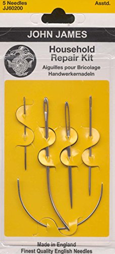 Colonial Needle 5 Count John James Household Repair... - Fournitures Bureau Amazon Royaume-Uni à 0.50€