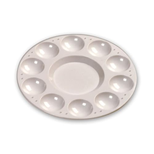 Lefranc Bourgeois - Tavolozza rotonda in plastica, 10... - Loisirs Créatifs Amazon Italie à 1.67€