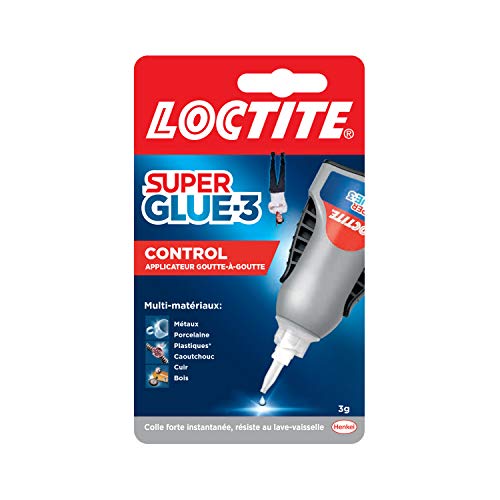 Loctite Super Glue-3 Control, Colle instantanée... - Sports & Fitness en promo à 3.51€