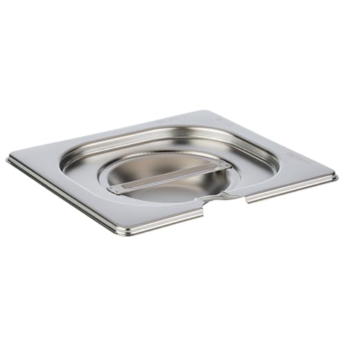 APS 81692 GN 1/6 Deckel mit Löffelaussparung, rostfreier... - Bon plan à 3.60€