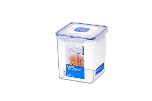 Lock & Lock Square Storage Container - Square 2.6 Litre... - Home & Kitchen Amazon UK à 6.29€