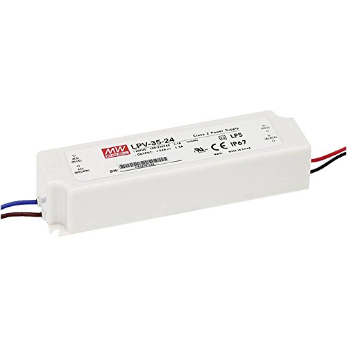 MEAN WELL LPV-35-24 35W White power supply unit - power... - Amazon Italie à 11.00€