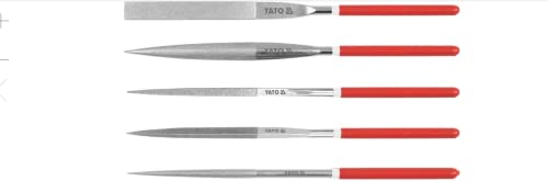 Yato yt-6156 – Diamond Needle file set pezzi 5 x 180 x 70 mm - Bricolage & Outils en promo à 6.84€