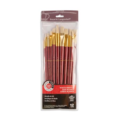 Royal & Langnickel RSET-9320 - Firm White Bristle... - Maison & Cuisine Amazon Allemagne à 15.38€