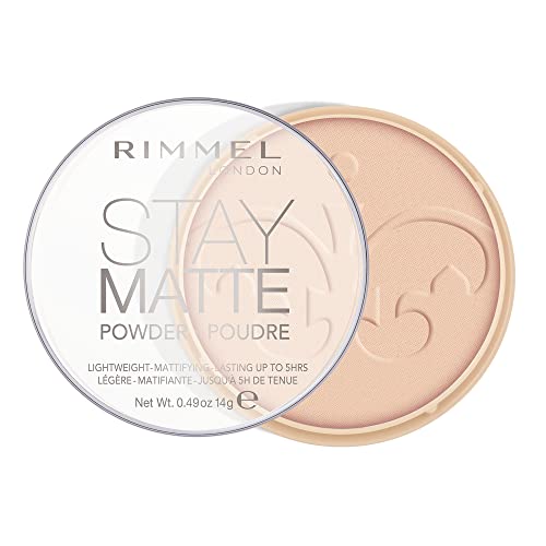 Rimmel - Stay Matte - Poudre matifiante - Pêche - 14 g en promo à 3,44€ (-30%) sur Amazon FR