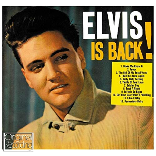 Elvis Is Back - Nouvelle promo Amazon à 8.99€