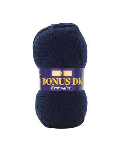 Hayfield Bonus DK Double Knitting, Navy (971), 100g by... - Amazon Royaume-Uni à 2.00€
