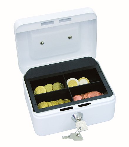 Wedo 145100X Geldkassette (aus pulverbeschichtetem Stahl... - Fournitures Bureau Amazon Allemagne à 8.08€