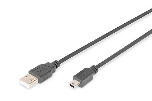 DIGITUS Cavo USB 2.0-1,8 m - USB A a tipo Mini B (5 pin)... - High-Tech & Électronique Amazon Italie à 1.39€