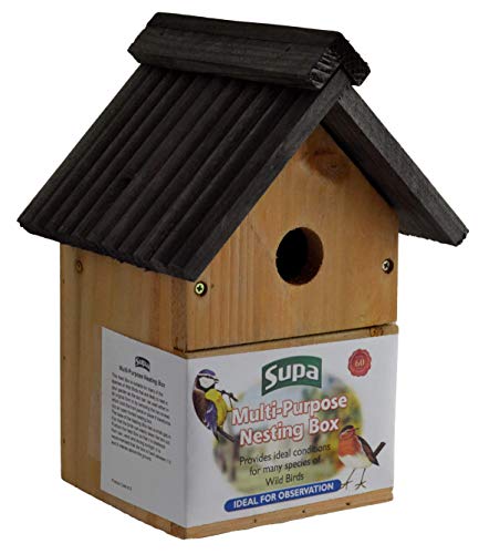 Supa Nichoir Multifonction pour Oiseaux Sauvages - Peut... - Jardin & Extérieur Amazon France à 13.35€