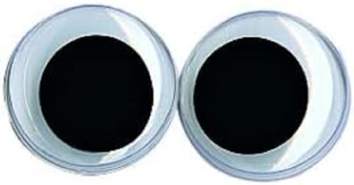 Rayher 8916500 Plastic Wiggle Eyes 8 mm Diameter Pack of 10 - Loisirs Créatifs Amazon Royaume-Uni à 1.00€