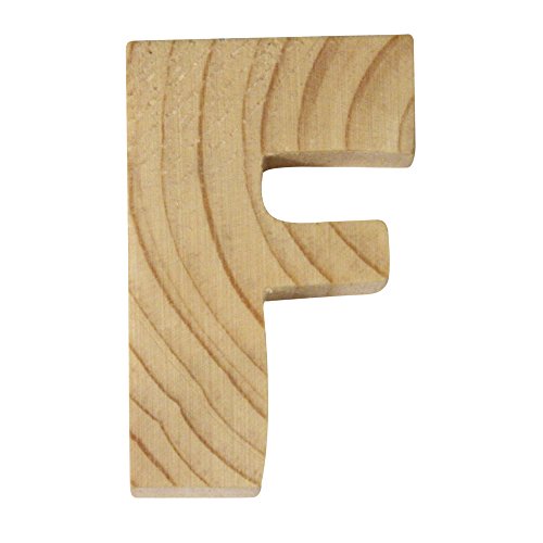 Rayher Lettere Legno, 5X1Cm, F, 6213800 - Amazon Italie à 1.49€