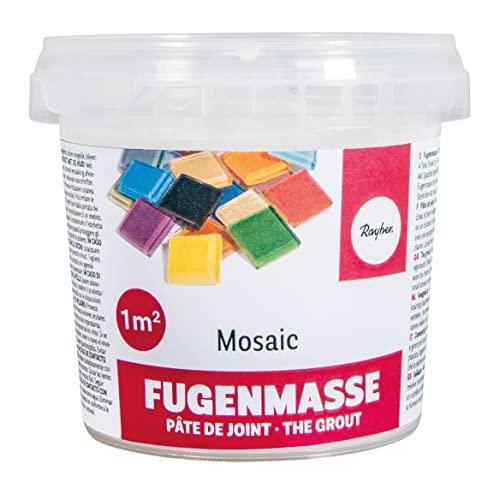 Rayher Pâte à joint mosaique , blanc, 1 pot 500g, qualité... - Maison & Cuisine Amazon France à 6.99€