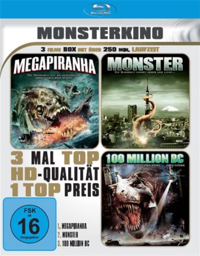 Monsterkino (3 Filme) [Blu-ray] - Livres & eBooks en promo à 1.48€