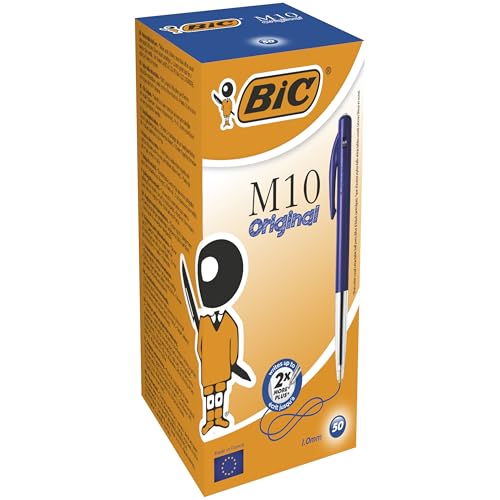 BIC M10 Original Stylos-Bille Rétractables Pointe Moyenne... en promo à 9,52€ (-58%) sur Amazon FR