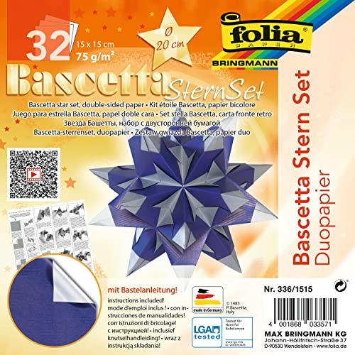 Folia Bascetta - Kit de bricolage étoile 'bleu/argent'... - Bricolage & Outils en promo à 4.29€