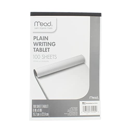 Mead 6X9plain Writing Tablet 70104 Paper by MeadWestvaco - High-Tech & Électronique en promo à 13.64€