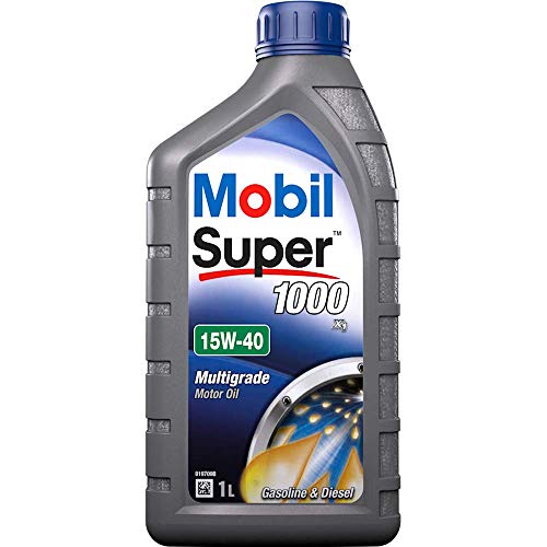 Mobil Super 1000 X1 15W-40, 1L - Amazon France à 9.80€
