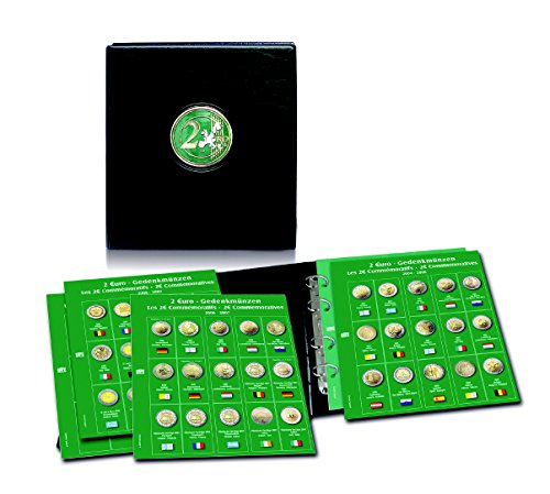 Euromünzensammelalbum für alle 2-Euro-Münzen... - Loisirs Créatifs Amazon Allemagne à 10.25€