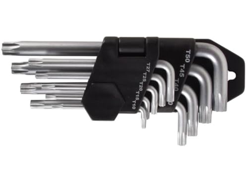 Toolland Set chiavi Star, 9 pezzi, a forma di L, con... - DIY & Tools Amazon Italy à 9.28€