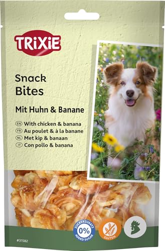 TRIXIE Snack PREMIO Banana & Chicken, 100 g, Cane - Animalerie Amazon Italie à 3.29€