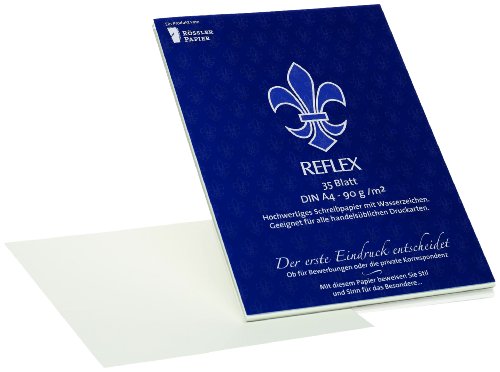 Rössler Papier 23003201 - Reflex - Carta per corrispondenza... - Fournitures Bureau en promo à 4.70€
