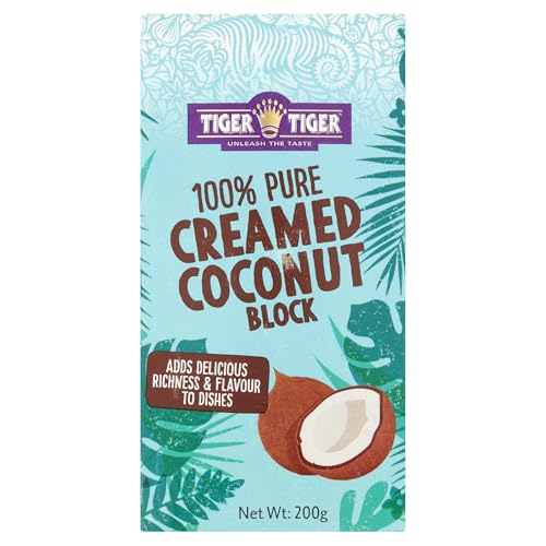 Tiger Tiger Pure Creamed Coconut (Block) 200g - Beauté & Parfums Amazon Royaume-Uni à 1.35€