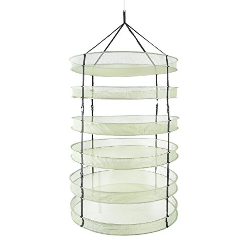 iPower Égouttoir à Linge Pliable et Robuste avec 6 Anneaux... - Bricolage & Outils Amazon France à 23.56€