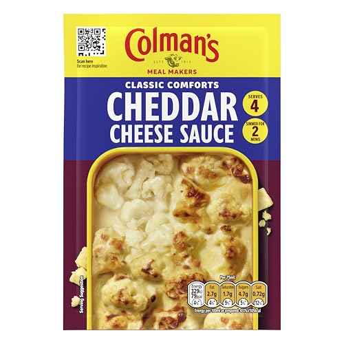 Colman's Classic Comforts Cheddar Cheese Sauce Meal Maker... - Home & Kitchen Amazon UK à 0.52€