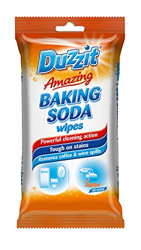 Duzzit Amazing Baking Soda Wipes, Orange, 40 Count - Bébé & Puériculture en promo à 2.12€