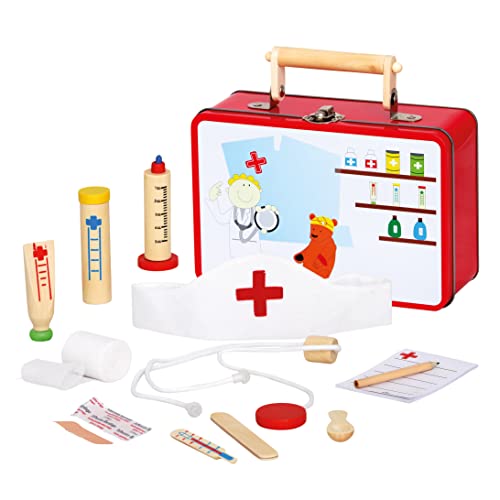Bino - 83529 - Mallette de vétérinaire - Jouets & Jeux en promo à 12.35€