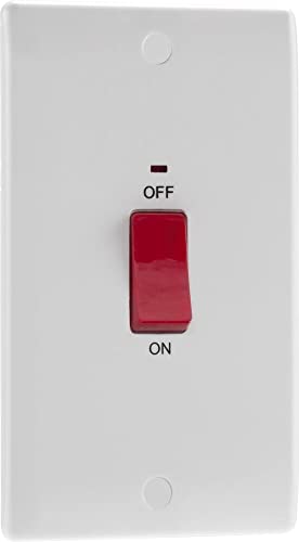 Nexus 872 - Interruttore bipolare con luce, grande, 45 A... - Deal du jour à 8.23€