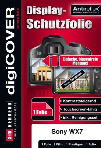 digiCOVER Premium Sony DSC-WX7 passgenaue antireflex... - Amazon Allemagne à 4.56€
