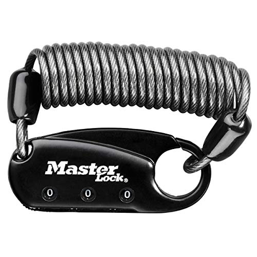 Master Lock 1551EURDBLK Lucchetto con combinazione e cavo a... - Beauty & Fragrances Amazon Italy à 11.98€