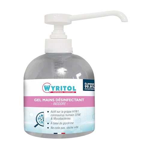 WYRITOL - Gel Hydroalcoolique Inodore - Désinfectant Mains... - Beauté & Parfums Amazon France à 8.20€