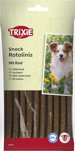 TRIXIE 1 Snack Rotolinis, Ternera, 120 g, 12 cm, Perro - Animalerie en promo à 2.31€