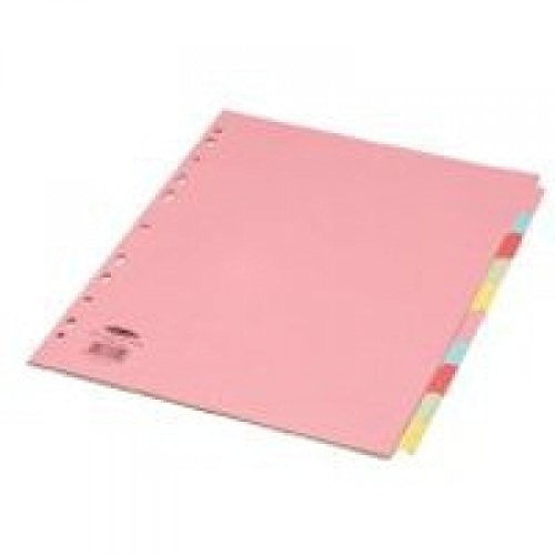 Concord Punched Pocket Subject Dividers Extra Wide 10-Part... - Amazon Royaume-Uni à 1.88€