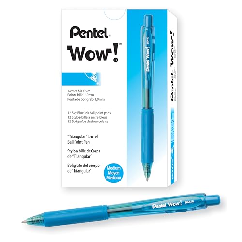 Pentel Lot de 12 Stylo-Bille Rétractable Corps Triangulaire... - Maison & Cuisine Amazon France à 5.21€