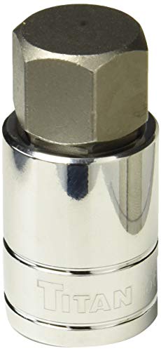 Titan 15622 1/2-Inch Drive x 22mm Hex Bit Socket - Maison & Cuisine en promo à 9.74€