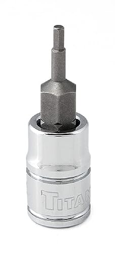 Titan 15650 1/4-Inch Drive x 5/64-Inch Hex Bit Socket - Maison & Cuisine en promo à 5.13€