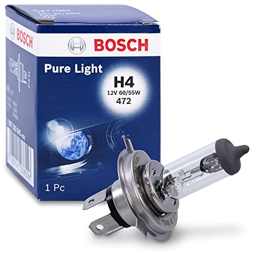 Bosch Lampe de phare Pure Light H4 12V 60/55W - Maison & Cuisine Amazon France à 2.53€