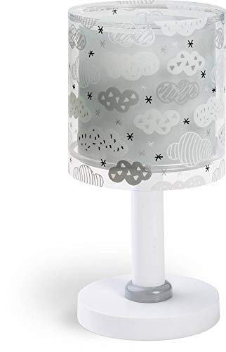 Dalber Lampe de Chevet Enfant Nuages Gris 41411E - Nouvelle promo Amazon à 13.55€