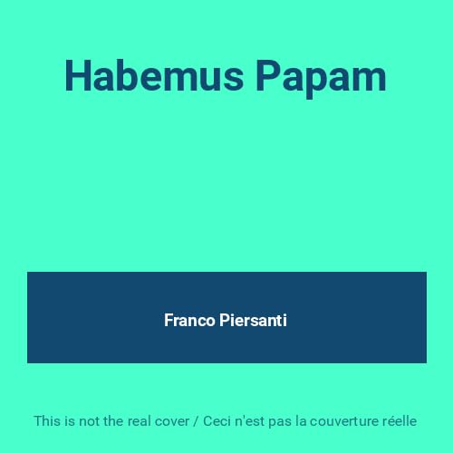 Habemus Papam (B.O.F) - Livres & eBooks Amazon France à 58.00€