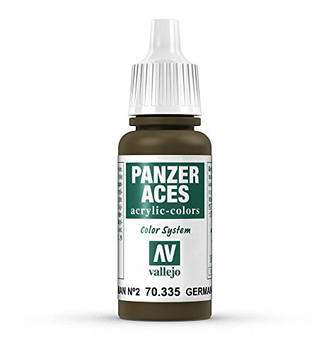 Vallejo Panzer Aces 17 ml Acrylic Paint - German Tank Crew... - Maison & Cuisine Amazon Royaume-Uni à 2.65€