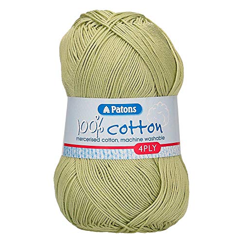 Patons Strickgarn, Baumwolle, baumwolle, kiwi, Einheitsgröße - Maison & Cuisine en promo à 4.19€
