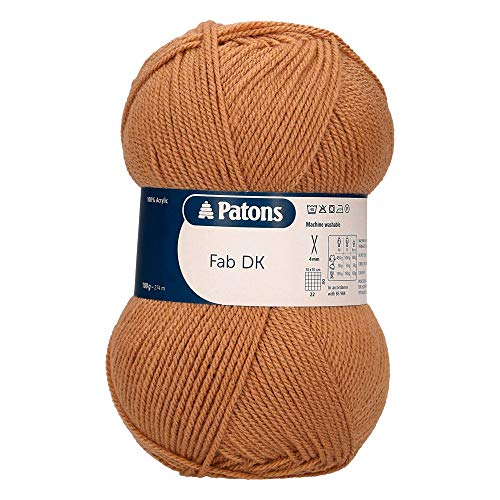 Patons Fab DK, Acrylique, camel, Taille unique - Loisirs Créatifs Amazon France à 6.47€